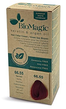 BIOMAGIC HAIR COLOR, 66/55 DEEP RED