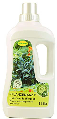 PFLANZENARZT® Rainfarn & Wermut Konzentrat, Pflanzenstärkungsmittel zum Gießen und Sprühen für schädlingsanfällige Pflanzen, 1 Liter
