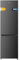 Cecotec Kühl-Gefrierkombination Bolero CoolMarket Combi 250 Dark E. Energieklasse E Kühl-Gefrierkombination Dunkler Edelstahl 180X55Cm, 250L, No Frost, Multi Air Flow und Humidity Box Schublade