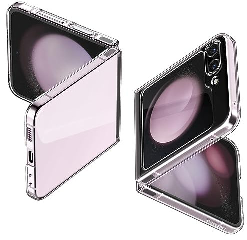 Spigen Cover Air Skin Compatibile con Samsung Galaxy Z Flip 5 - Trasparente