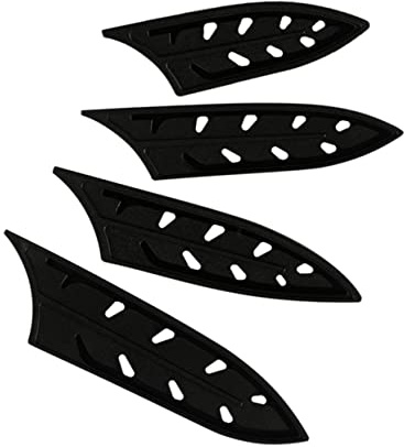 UKCOCO 10 Piezas Vaina De De Cubierta De Decoración De Cuchillos Funda De Cubierta Del Cortador Cubierta De Cubiertos Caso De Cuchillos Caja De Cuchillos Cerámica