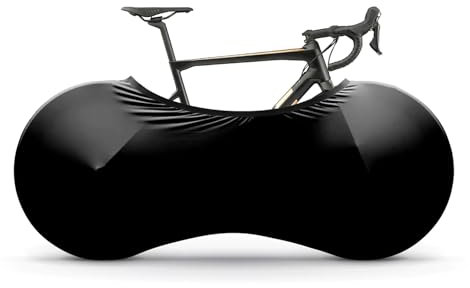 YanBous Couverture de Vélo, Housse de Protection pour Vélo, Couverture d'Équipement Extensible, Sac de Rangement Étanche à la Poussière pour Vélos, VTT, Facile à Transporter pour Vélos d'Extérieur
