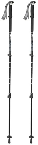 Stryder Lightweight Walking Poles - BLACK EACH