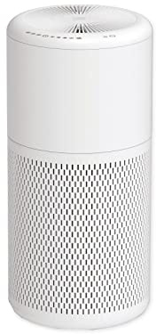 Purificateur d'air - 3 niveaux de filtration : pré-filtre + filtre combiné (HEPA H13 & charbon actif) - Certification Airmid* - Capteur de particules PM 2.5 - Sortie d’air à 360° - Ioniseur