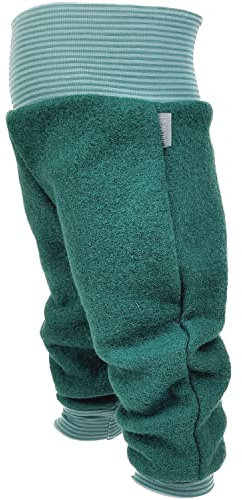 Lilakind“ Woll Babyhose Kinderhose Winter-Hose Pumphose Wollwalk Grün Gefüttert Gr. 86/92 - Made in Germany