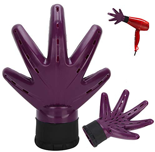 Hair Dryer, Hair Diffuser Hand Shape Hair Dryer Diffuser Hair Diffusers for Women Girls Curly Hair Blow Dryer Plastic Hairdressing Dryer Accessory Salon Styling Tools Hair Dryer Diffuser
