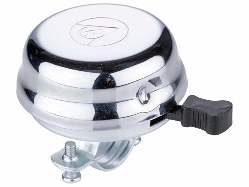 Dunlop Fahrrad-Glocke, 56 mm, Silber