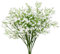 Schleierkraut Künstlich 6 STK Fake Deko Blumen Künstlich Gypsophila Artificial Flowers Weiße Künstliche Schleierkraut für Hochzeit Zuhause Deko