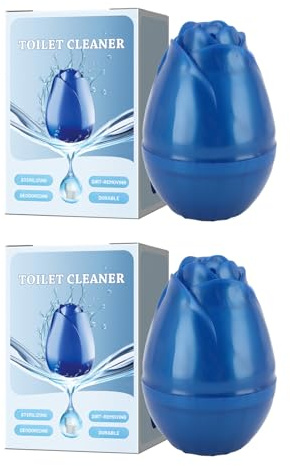 Limpiador de Inodoros Automático, Limpieza Profunda y Efectiva, Elimina Manchas y Olores, Ideal para Inodoros, 2 Unidades