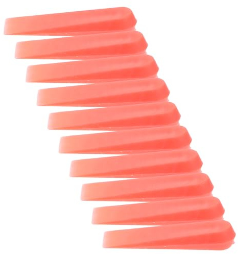 Homoyoyo 100pcs Tile Leveling Spacers Plastic Wedges for Floor Tile Installation