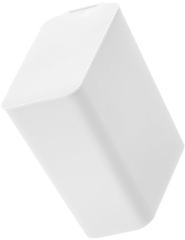 TOBBOMEY Papelera de Mesa Mini con Tapa Abatible Bote Basura Pequeño para Oficina y Escritorio Contenedor de Residuos Compacto y Resistente para Hogar Cocina y Dormitorio