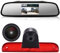 Transporter 4,3 Zoll Rückspiegel Monitor +1280x720 Pixel 3rd Bremslicht Rückfahrkamera Wasserdicht Nachtsicht Kamera für Van FIAT Ducato X250 X290 Bus Kasten/Peugeot Boxter/Citroen Jumper