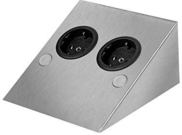 ST/2 889 SI Steckdosenelement 2-Fach