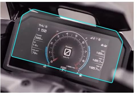 SWEDIC Pellicola Cruscotto Motociclo per Yamaha TMAX560 TMAX 560 T-Max 560 2022 Accessori Moto Cluster di Protezione Scratch Pellicola della Protezione dello Schermo Strumento