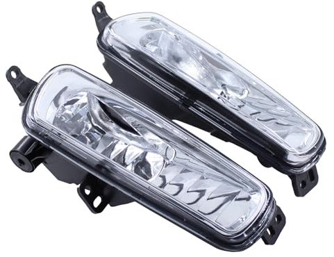 HouYeen Pack of 2 Front Left and Right Bumper Fog Light Assemblies for Fo-rd Focus mk3 Grand Cmax C Max mk2 Mondeo mk5 Transit mk8 Transit Custom Tourneo Custom Galaxy mk3 S Max