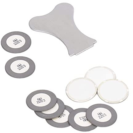 10 Pièces 20MM Brumisateur Disques en Céramique Disques de Remplacement pour Brumisateur D'étang, pour Humidificateur, Collecteur de Poussière, Stérilisateur, atomiseur.