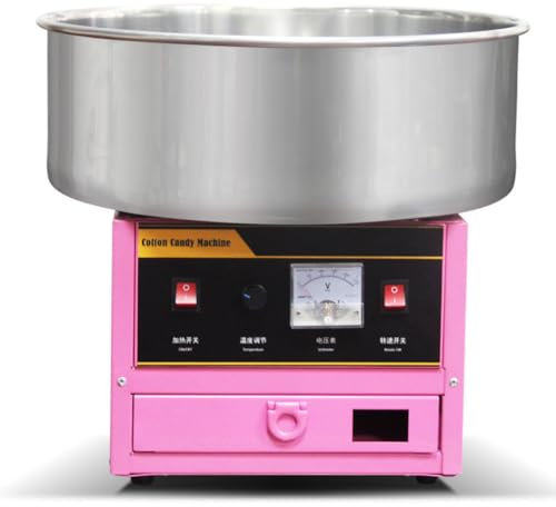 Candy Floss Maker, Elektrisk Sockervaddsmaskin, Sockervaddsmaskin, för Födelsedagsfester gör Snabb Candyfloss,Pink