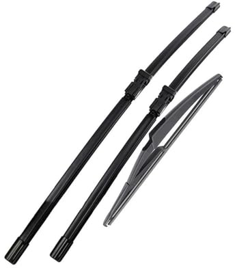Limpia Parabrisas para Nissan Pulsar Tidda C13 2014-2023 Parabrisas Ventana 26 +14 +12 Juego De Escobillas Limpiaparabrisas Delanteras Y Traseras Escobillas limpiaparabrisas Coche