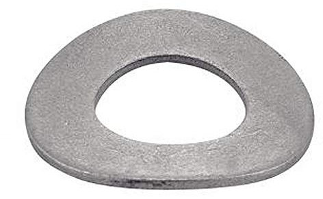 200 dischi a molla ondulati 8 in acciaio zincato bianco NFE27620