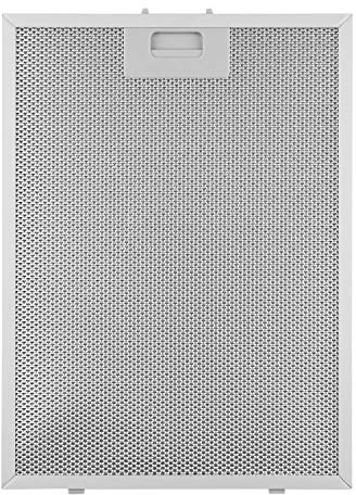 Klarstein filtro de grasa para extractor de humos, 28 x 38 cm, filtro de recambio, accesorio, aluminio