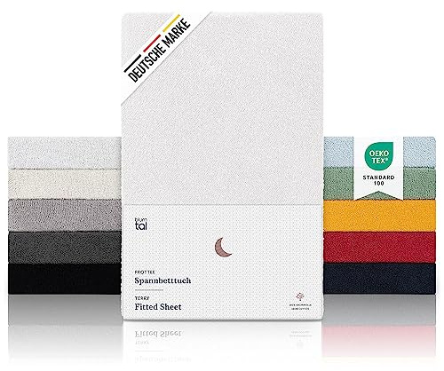 Blumtal frotté underlakan - Gosigt mjukt underlakan, Oeko-Tex certifierat, olika färger och storlekar