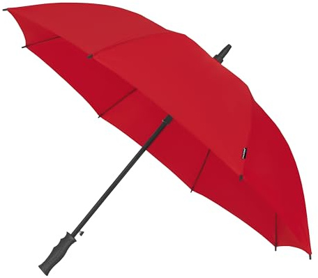 Falcone - Kompakter Windproof Regenschirm - Automatik - 102 cm - Rot, rot red, 102 cm