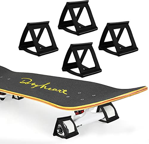 Skateboard ZubehöR Gummi, Taozoey 4 Stück Gummi Skaten Zubehör, Trick Roller ZubehöR, Skateboard Trainer Gummi, Longboard Accessories, Geschenke für Skateboard-Anfänger