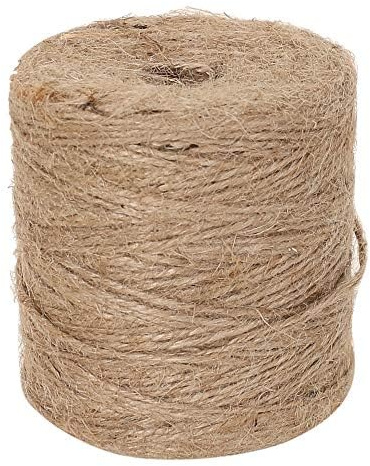 984 Feet Jute Twine String 1mm Natural Thin Twine for Crafts Gardening Garden Plant Gift Wrapping Art Decoration Packing Material Christmas Twine (2 ply)