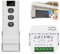 ADDLIVE Rolladenschalter Modul, Wlan rolladensteuerung, Rolladensteuerung für Jalousien für Rolladen, Jalousien, Markisen, Bestehend aus RF Fernbedienung + Empfänger Modul, multifunktional