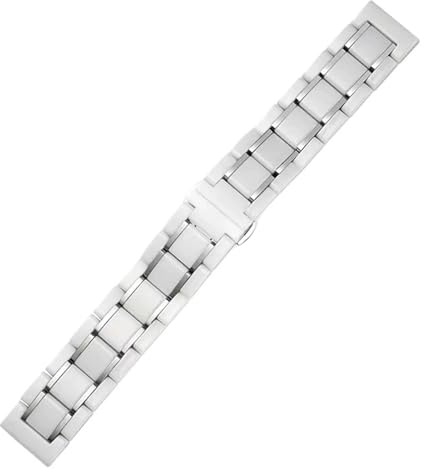 Keramiskt klockarmband 14 mm 18 mm 20 mm 22 mm metallband med snabbkoppling Universal Justerbar