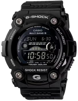 Casio GW-7900B-1ER G-Shock G Shock - Reloj para hombre, diseño de ondas de radio solar, color negro