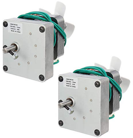 EsportsMJJ 230V 50Hz 1.5/2.0 RPM motor del taladro de repuesto para Pit Boss Electric madera Pellet fumador Grill - 1,5