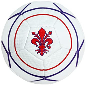 BLU RITMO Palla Calcio Bambini Adulti - Pallone Calcio Misura 5 - Giglio
