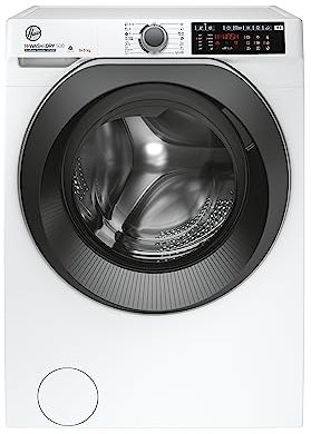 Hoover H-WASH&DRY 500 HD 495AMBS/1-S Waschtrockner/Energieeffizienzklasse D/A/Füllmenge Waschen 9 kg/Trocknen 5 kg/Active Steam/BPM Inverter Motor/Mix-Power-System/WiFi + Bluetooth