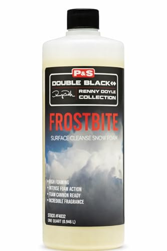 P&S Professionella detaljprodukter – frostbit yta rengör snöskum – rikt och bubbelskum rengöringsmedel lyfter enkelt smuts och föroreningar säkert på alla färger och ytbehandlingar – 1 liter