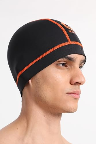 Intbost 3mm Diving Hood Neoprene Wetsuit Beanie Winter Hat for Men Women Keep Warm Stretchy Wetsuit Cap for Snorkelling, Surfing and Swimming