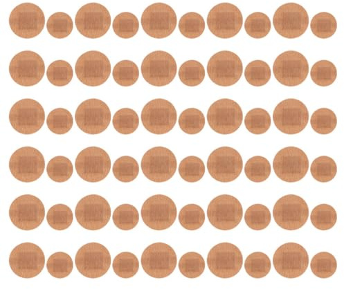 BELLIFFY 100pcs Flexible Fabric Round Adhesive Bandages 22mm 38mm for Fingers and Joints Breathable Elastic Wound Plasters Travel First Aid