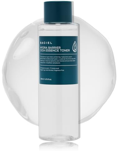 BACIEL - Hydra Barrier Cica Essenz Toner (Gesichtswasser) 200ml | Centella Asiatica | Hyaluronsäuren | Niacinamid | Koreanische Hautpflege