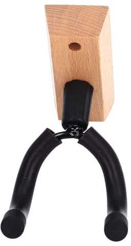 Instrumentenhakenhalter, Gitarren-Wandhalterung, Gute Stabilität, Einfache Installation, Langlebig, Platzsparend, Hübsches Design, Breite Anwendung für Zuhause (Trapezförmige