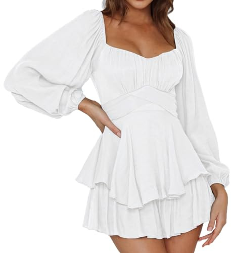 Costume de pirate pour femme - Robe d'été pour femme - Robe slash - Robe patineuse - Couleur unie - Robe de pirate - Sans bretelles - Longueur genou - Patchwork - Tunique - Combinaison - Jupe pantalon