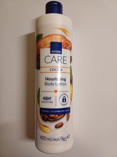 Avon Care pflegende Körperlotion mit Kakaobutter, 400 ml, neues Design