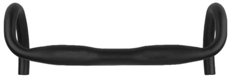 CashMuch Manubrio per bici da strada, diametro 31,8 mm, lunghezza 400 mm/420 mm, curva verso l'esterno di 15 gradi, lega di alluminio 6061, design ergonomico, per biciclette da strada