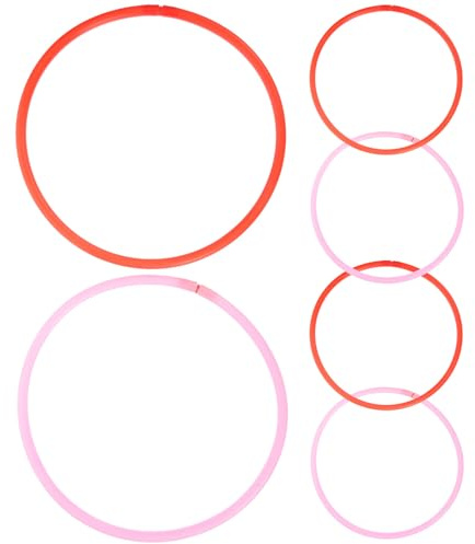 Abaodam Anillos Flotantes para Plantas Acuáticas para Acuario 6 Piezas 16 CM Plástico Resistente Anillo de Lenteja de Agua para Tanque Aislamiento de Plantas y Alimentación de Peces