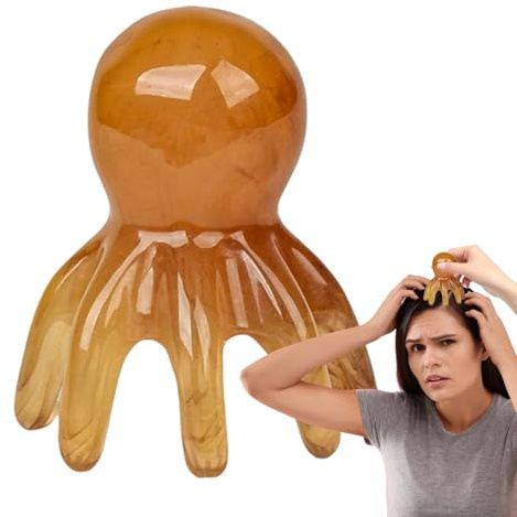 Dispositivo di massaggio della testa della mano: strumento portatile per raschiare la cura del corpo, per alleviare lo stress | Modulo di assemblaggio 'attrezzatura di attivazione del