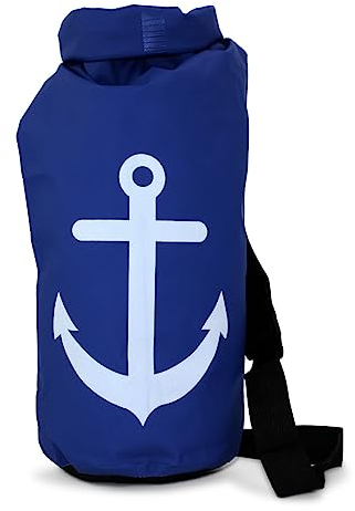 Sonia Originelli 20 Liter Seesack Anker Wasserfest Trockensack Survival Bag Farbe Pink