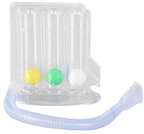 Exerciseur respiratoire pulmonaire profond, Spiromètre incitatif, Appareil exercice respiratoire, Inspiration maximale soutenue