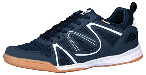 Lico Herren Fit Indoor Hallenturnschuh, Marine/Weiss, 39 EU