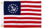 Anley EverStrong 12 x 18 Drapeau officiel des États-Unis Yacht Ensign - Étoiles brodées et rayures cousues - 4 rangées de points imbriqués - 1 X 1,5 pi. Drapeaux de bateaux nautiques USA