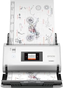 Epson A3 Sheetfed Scanner 90ppm Colour 600 dpi 1 Year On-Site Warranty B11B255401BY