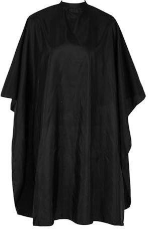 Haarschnitt Umhang Friseur Cape Friseurumhäng Professioneller Friseur Zubehör mit Druckknöpfen Verstellbarer Schneideumhang Wasserdichter für Salon Frisierumhang Erwachsene (146 x 120 cm)